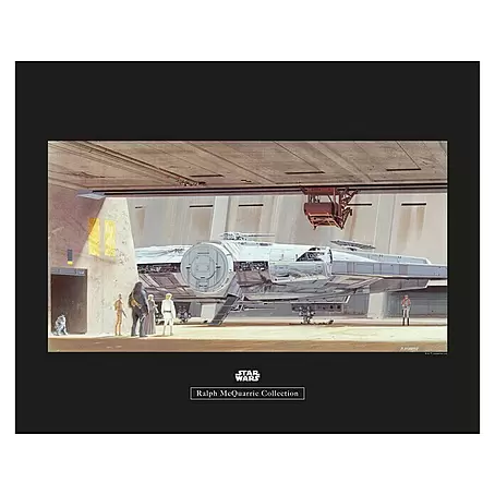 Komar Star Wars Poster RMQ Mos Eisley Hangar