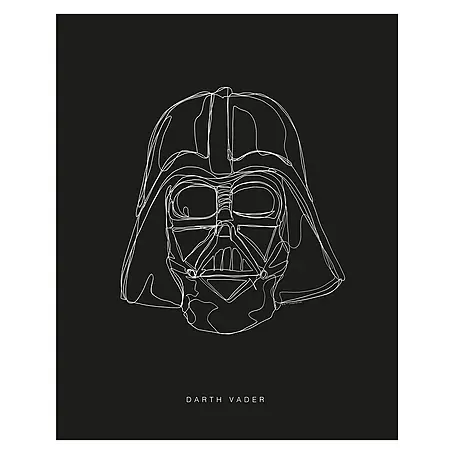 Komar Star Wars Poster Lines Dark Side Vader