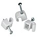 BAUHAUS Kabelclip Kabeldiameter: 4-7 mm - 100 stuks 