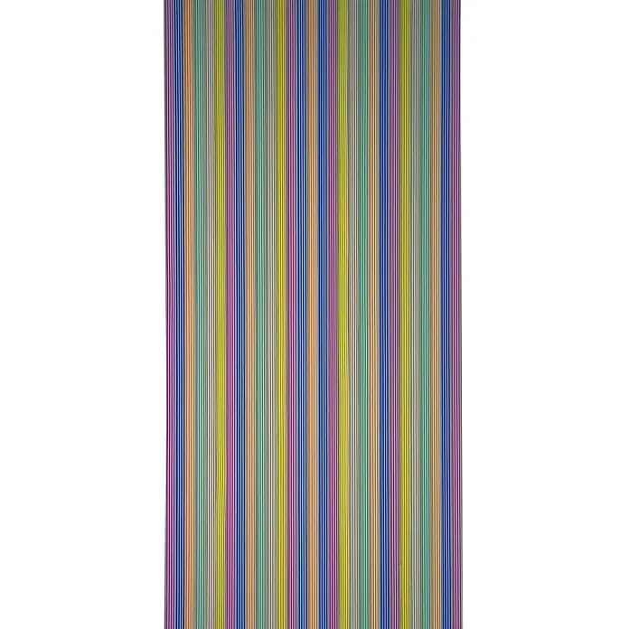 Conacord Streifenvorhang Brillant - Bunt, 90 x 200 cm, PVC - Farbig gestreifte Strohhalme, ideal für Getränke, Partys und Veranstaltungen. Eine lustige und praktische Ergänzung für jeden Anlass.