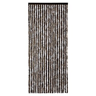 Conacord Dekovorhang Flauschi (Braun, 90 x 200 cm, 100 % Polyester)