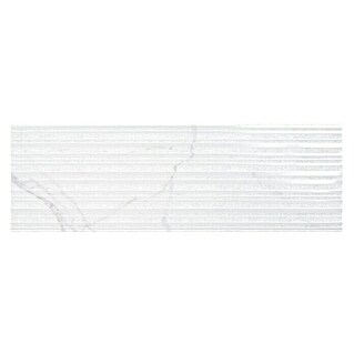 Revestimiento de pared Palatina Nazca (30 x 90 cm, Blanco Carrara, Mate, Rectificado)