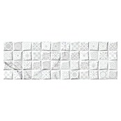 BHS Showroom Revestimiento de pared Palatina Decor (30 x 90 cm, Blanco, Marmolado)