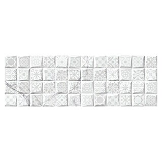 BHS Showroom Revestimiento de pared Palatina Decor (90 x 30 cm, Blanco Carrara, Brillante, Rectificado)