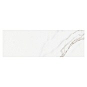 BHS Showroom Revestimiento de pared Palatina Brillo (30 x 90 cm, Blanco, Marmolado)