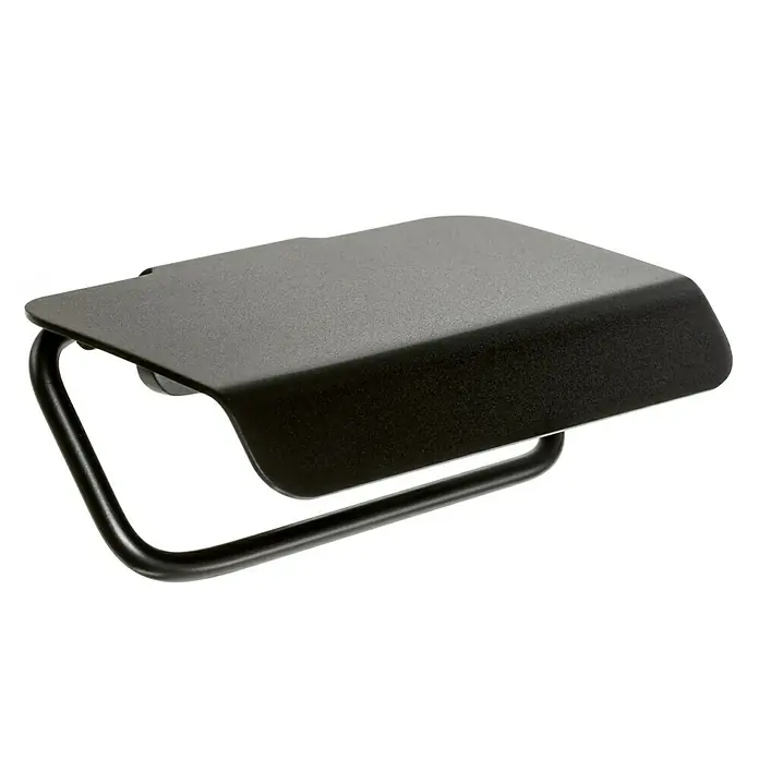 Tatay Onyx Portarrollos papel higiénico - Con tapa, Negro - Portarrollos de papel higiénico negro con un diseño elegante y moderno para cualquier baño. Práctico y elegante.