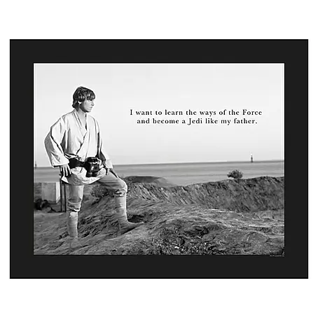 Komar Star Wars Poster Luke Quote