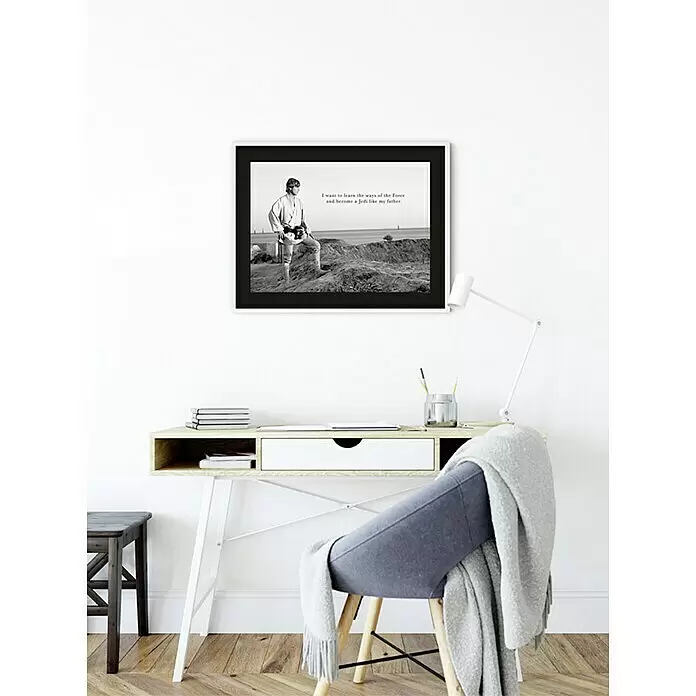 Komar Star Wars Poster Luke Quote - Star Wars, B x H: 50 x 40 cm - Stimmungsaufnahme