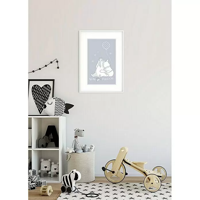 Komar Disney Edition 4 Poster Winnie Pooh Bye Bye Balloon - Disney, B x H: 40 x 50 cm - Stimmungsaufnahme