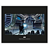 Komar Star Wars Wandbild RMQ Vader Luke Throneroom (70 x 50 cm, Vlies)