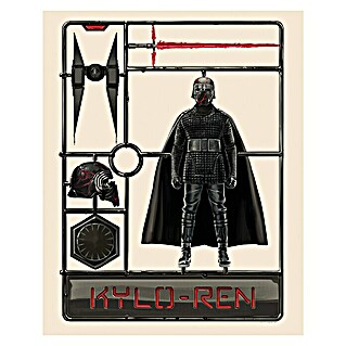 Komar Star Wars Poster Toy Kylo-Ren (Star Wars, B x H: 30 x 40 cm)