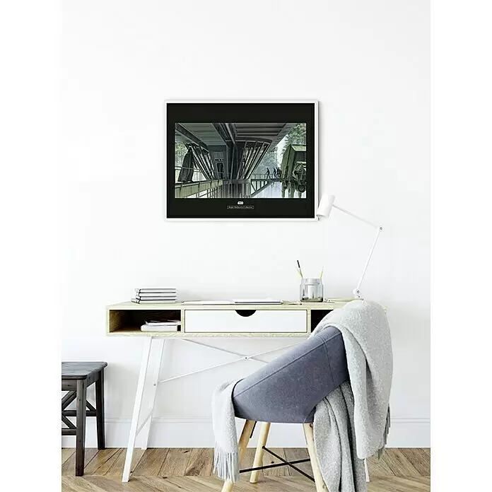 Komar Star Wars Poster RMQ Endor Dock - Star Wars, B x H: 50 x 40 cm - Stimmungsaufnahme