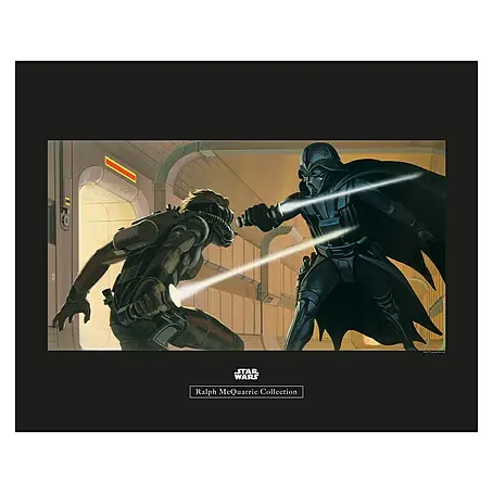 Komar Star Wars Poster RMQ Vader Luke Hallway