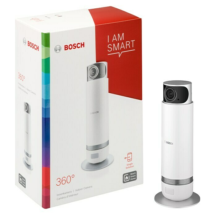 Bosch Smart Home Innenkamera1.920 x 1.080 Pixel (Full HD), Reichweite Funk: 80 m (Freifeld) Unknown