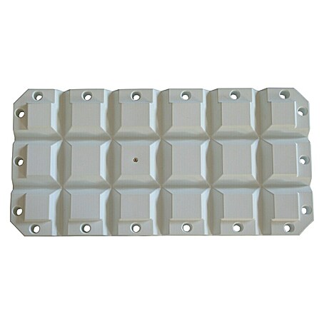 Talamex Multifender (L x B x H: 60 x 30 x 8 cm, Weiß)
