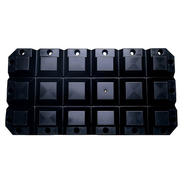 Talamex Fender (L x B x H: 60 x 30 x 8 cm, Schwarz)