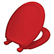 Poseidon Toiletzitting Seattle rood (Softclose, Afneembaar, Houten kern, Rood)