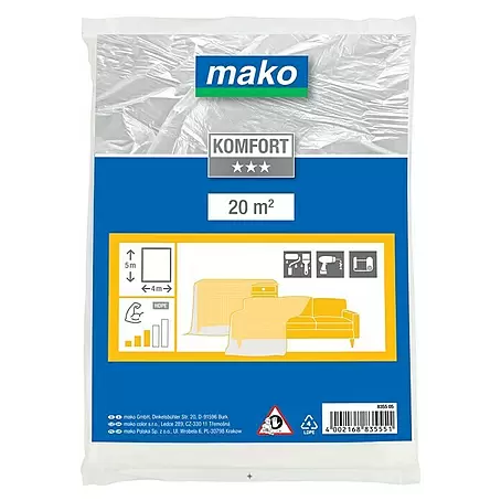 Mako  Abdeckfolie Komfort