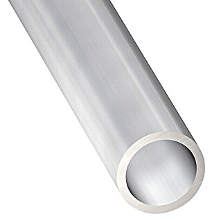 Kantoflex Rundrohr (Ø x L: 16 x 1 000 mm, Aluminium, Transparent, Eloxiert)