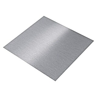 Glattblech (L x B: 1.000 x 500 mm, Stärke: 0,5 mm, Aluminium, Eloxiert)