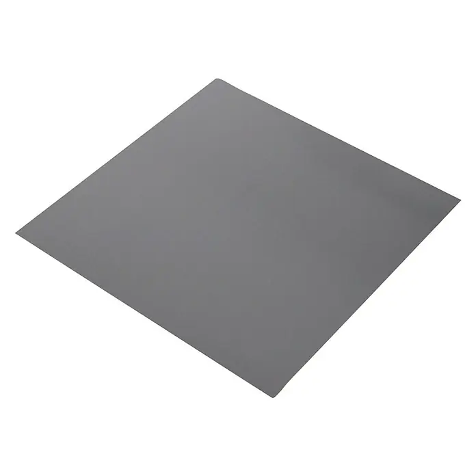 Glattblech - L x B: 1.000 x 500 mm, Stärke: 1 mm, Stahl, Unbehandelt - Graue Schneidematte für präzise Schnitte, ideal für Bastelarbeiten und Modellbau. Die robuste Oberfläche schützt Ihren Arbeitsbereich zuverlässig.