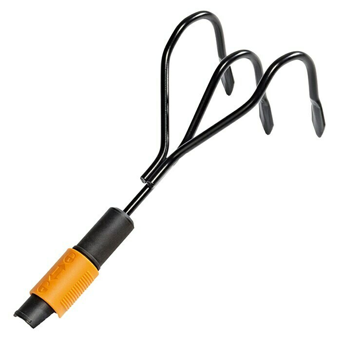 Fiskars QuikFit Kultivator  (Delovna širina: 12,5 cm, Število zob: 3) | 7241 - Geräte ohne Stiel | IADA - Gartenhandgeräte | IAD - Gartenhandgeräte | IA - Gartenhartware | I - Stadtgarten | BAUHAUS