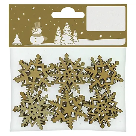 Dekoelement Schneeflocken