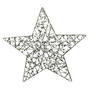 Christbaumschmuck Stern (Silber, Draht, Stern)