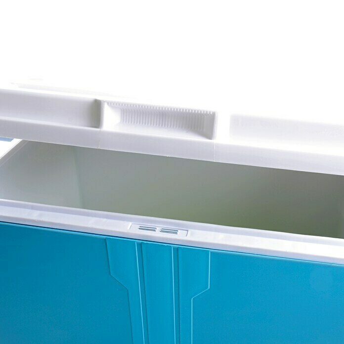 Kühlbox (52 l, L x B x H: 58,5 x 38,5 x 40,5 cm, Blau/Weiß)