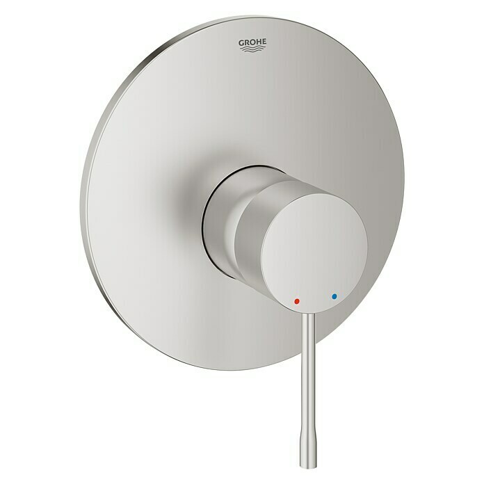 Grohe Essence UP-BrausearmaturSupersteel, Matt Front View