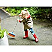 Fiskars Kinder-Besen (Arbeitsbreite: 26 cm, Kurzstiel)