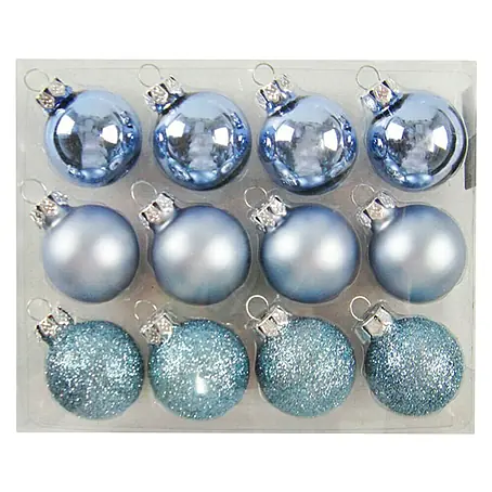 Christbaumkugel Glitzereffekt