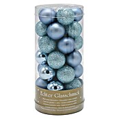 Christbaumkugel (Blau, Glas)
