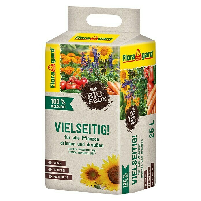 Floragard Bio-Erde Vielseitig!25 l Left Side View