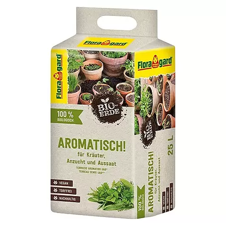 Floragard  Bio-Kräuter- & Aussaaterde Aromatisch!