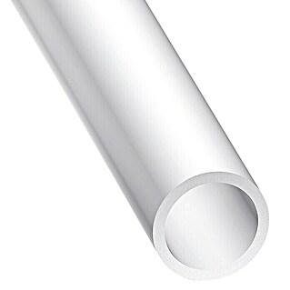 Kantoflex Rundrohr (Ø x L: 8 x 1.000 mm, Kunststoff, Weiß, Blank)