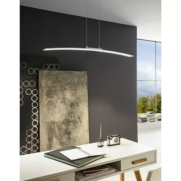 Eglo LED-Pendelleuchte Lasana - Höhe: 110 cm - Stimmungsaufnahme