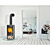 Fireplace Kaminofen Zaria Speckstein (6 kW, Raumheizvermögen: 108 m³, Material Abdeckung: Speckstein, Grau/Schwarz)