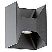 Eglo Led-wandlamp voor buiten (2 lampen, 2 x 2,5 W, Warm wit)