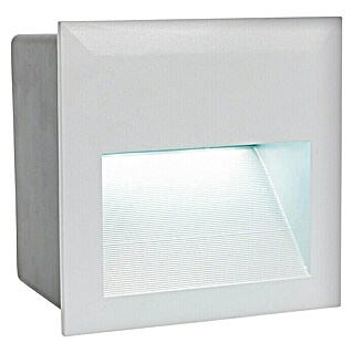 Eglo LED-Außenwandleuchte Zimba (3,7 W, L x B x H: 14 cm x 14 cm x 5 mm, Silber)