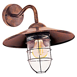 Eglo Außenwandleuchte Melgoa (60 W, Kupferfarben-Antik, IP44)
