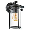 Eglo Außenwandleuchte Valdeo (60 W, Schwarz, IP44) | BAUHAUS