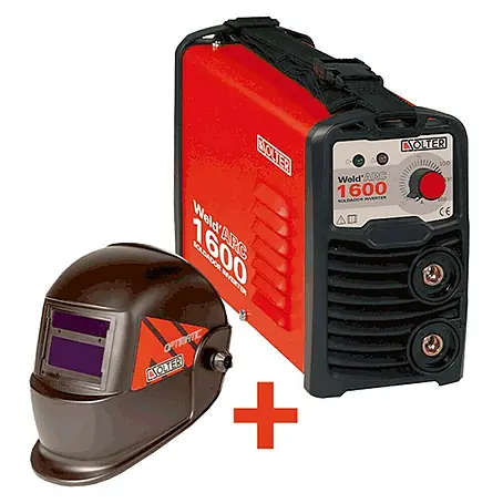 Solter Core Soldador combinado Weldarc 1600 + pantalla Optimatic 55
