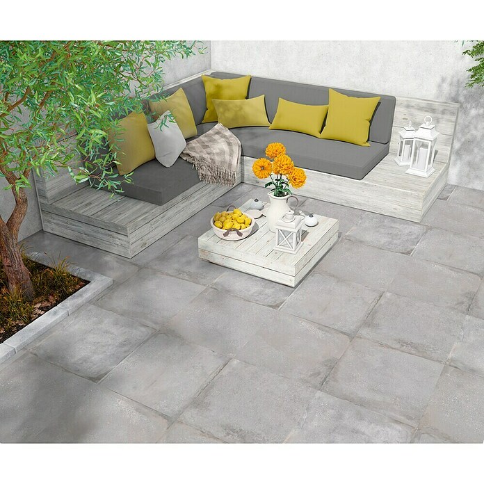 BHS Showroom Pavimento porcelánico Origin Antislip (60 x 60 cm, Acero)