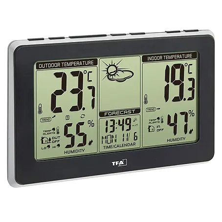 TFA  Estación meteorológica con pantalla y sensor