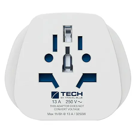 Adaptador de viaje mundial a Europa
