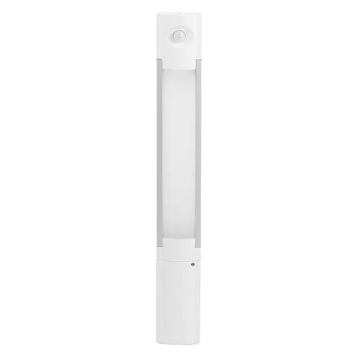 Simon Regleta LED Cresida - 1,3 W, Blanco - Lámpara LED blanca y elegante, ideal para armarios o como luz de emergencia, con sensor de movimiento integrado para la activación automática.