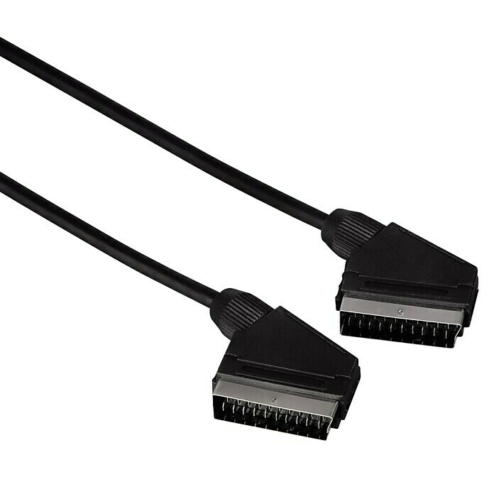 Hama Scart-KabelSchwarz, 1,5 m, Scart-Stecker Unknown