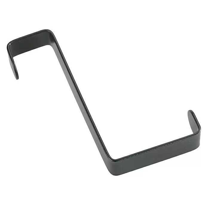 Wenko Türhaken - 4 Stk., Metall, Schwarz