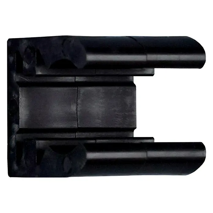 Küpper Clips - 10 Stk., Geeignet für: Ladekabel - Schwarzer Produktverbinder für Möbel oder Konstruktionen, robust und präzise gefertigt für sicheren Halt.